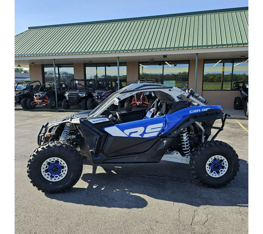 2023 Can-Am® Maverick X3 X rs Turbo RR Intense Blue / Carbon Black / Chalk Grey
