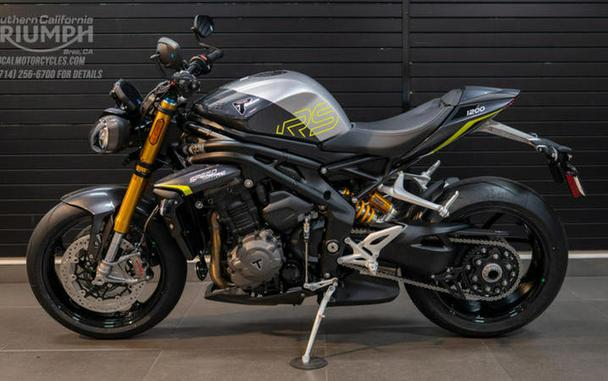 2026 Triumph Speed Triple 1200 RS Granite/Triumph Racing Yellow