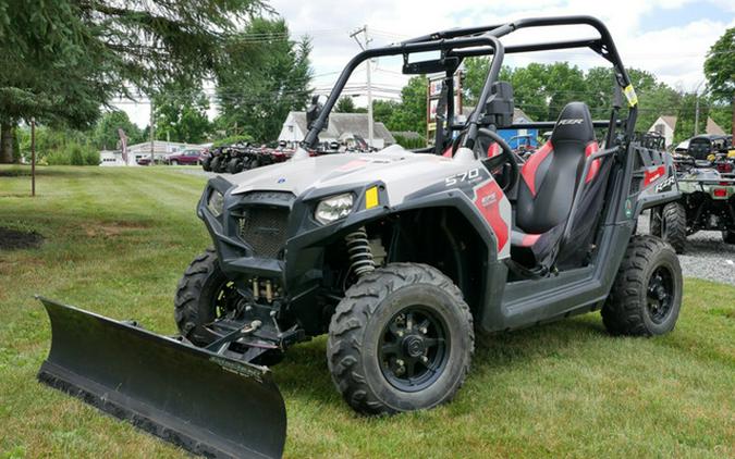 2017 Polaris RZR 570 EPS Silver Pearl