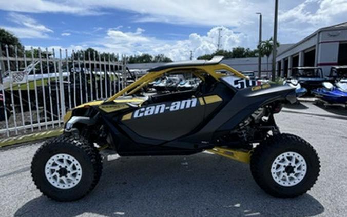 2024 Can-Am Maverick R X RS Carbon Black & Neo Yellow