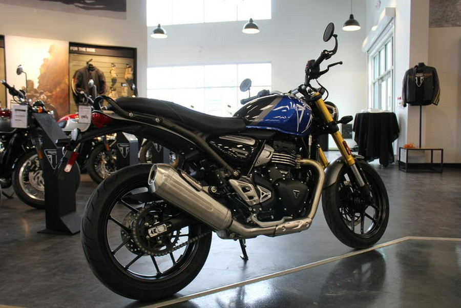 2024 Triumph Speed 400 Caspian Blue / Storm Grey