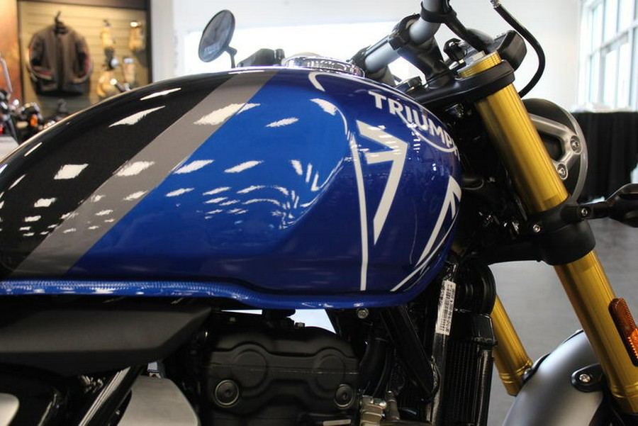 2024 Triumph Speed 400 Caspian Blue / Storm Grey