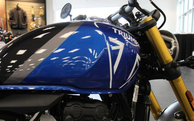 2024 Triumph Speed 400 Caspian Blue / Storm Grey