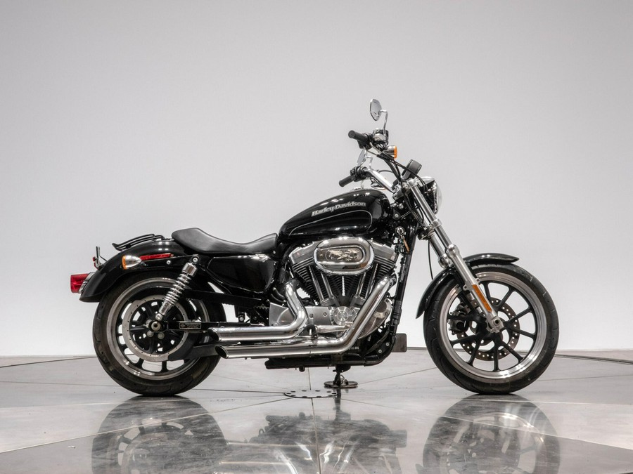 2015 HARLEY-DAVIDSON XL883L 883 SUPERLOW in Vivid Black