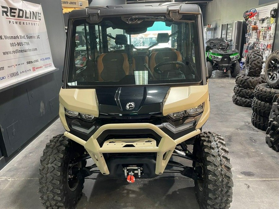 2024 Can-Am® Defender MAX Limited HD10 Desert Tan & Timeless Black