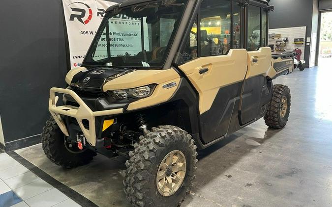 2024 Can-Am® Defender MAX Limited HD10 Desert Tan & Timeless Black