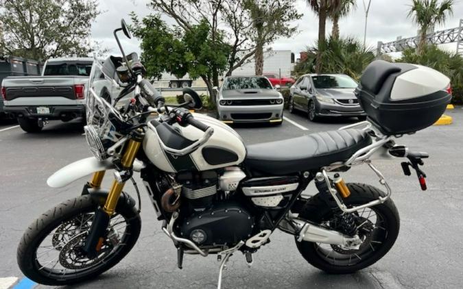 2019 Triumph Scrambler 1200 XE Fusion White