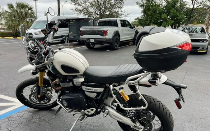 2019 Triumph Scrambler 1200 XE Fusion White