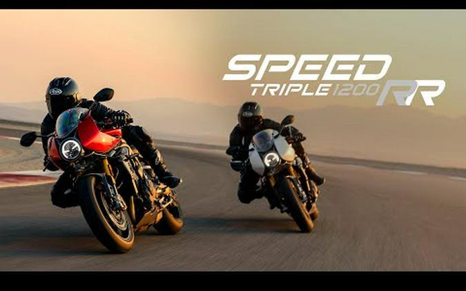 2022 Triumph Speed Triple 1200 RR