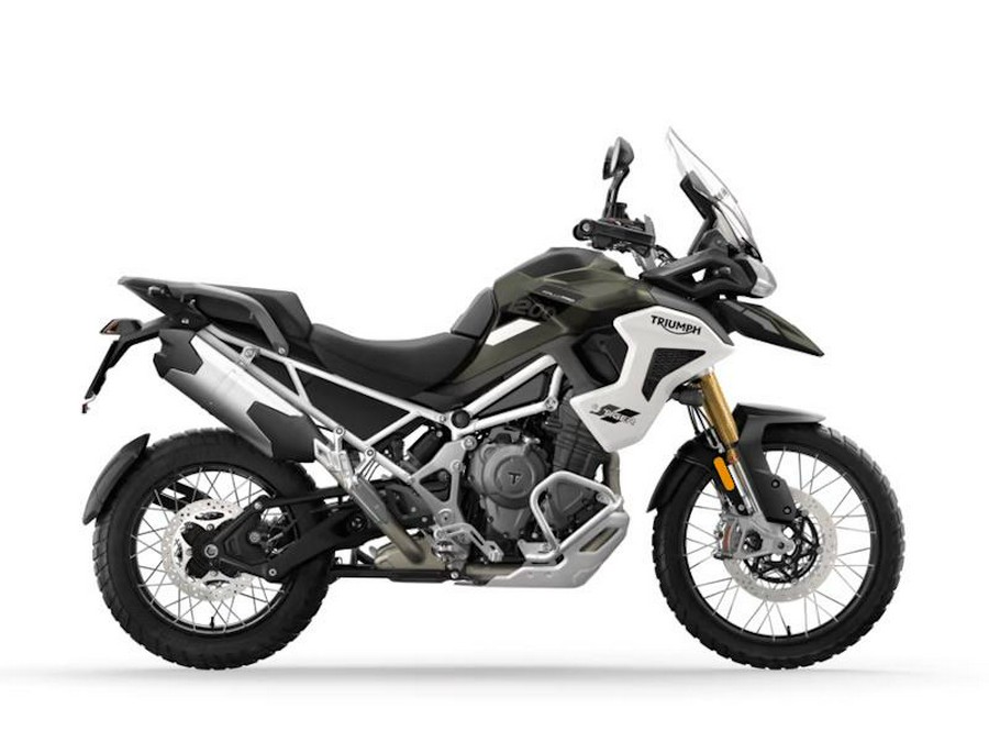 2024 Triumph Tiger 1200 Rally Pro Matt Khaki Green