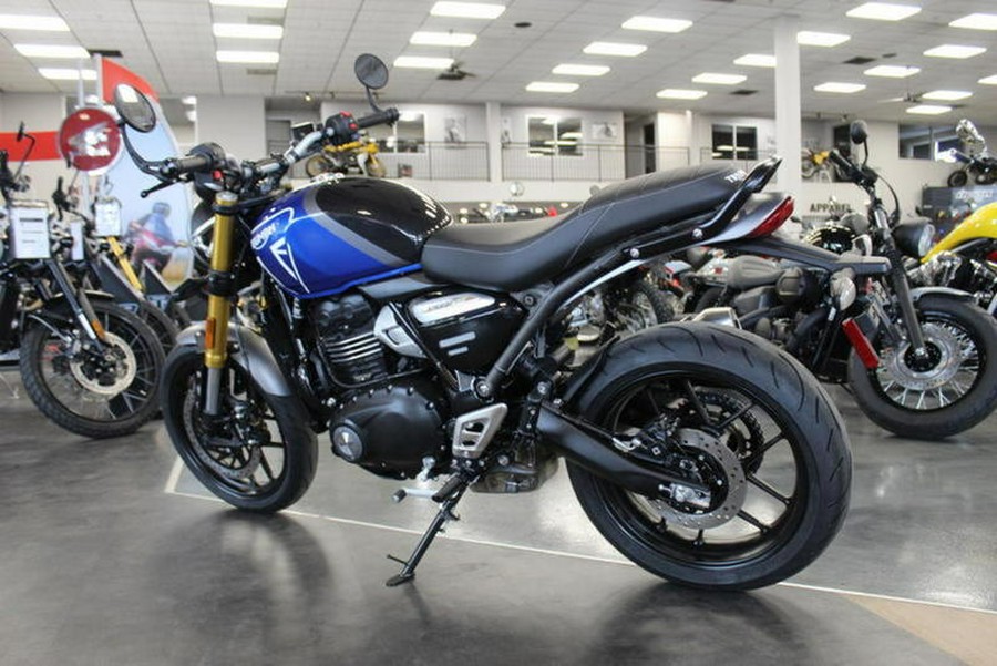 2024 Triumph Speed 400 Caspian Blue / Storm Grey