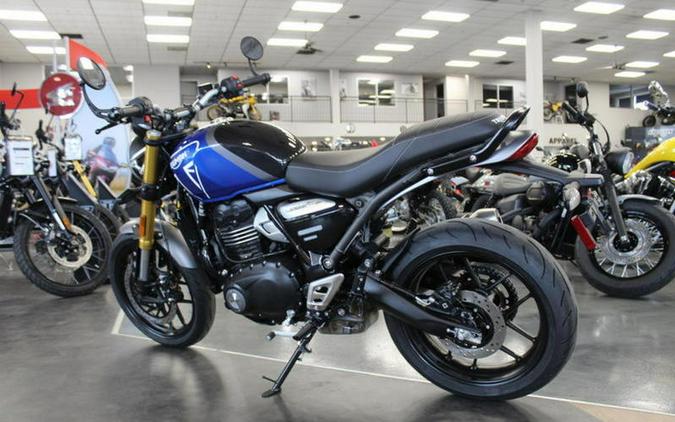 2024 Triumph Speed 400 Caspian Blue / Storm Grey