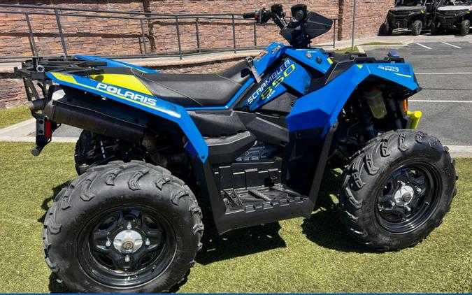 2018 Polaris® Scrambler® 850 Velocity Blue