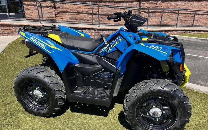 2018 Polaris® Scrambler® 850 Velocity Blue