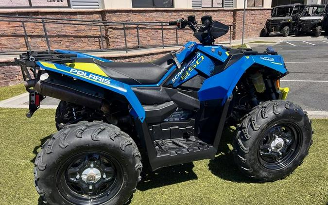 2018 Polaris® Scrambler® 850 Velocity Blue