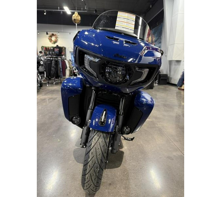 2025 Indian Motorcycle® Pursuit® Dark Horse® 112 Springfield Blue Vivid Crystal with Black Vivid