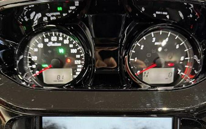 2025 Indian Motorcycle® Pursuit® Dark Horse® 112 Springfield Blue Vivid Crystal with Black Vivid