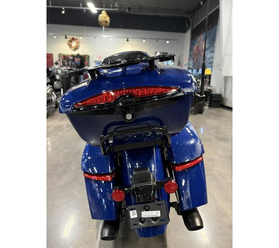 2025 Indian Motorcycle® Pursuit® Dark Horse® 112 Springfield Blue Vivid Crystal with Black Vivid