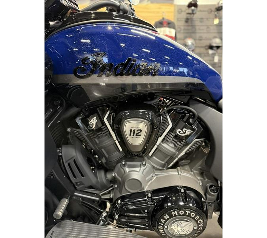 2025 Indian Motorcycle® Pursuit® Dark Horse® 112 Springfield Blue Vivid Crystal with Black Vivid