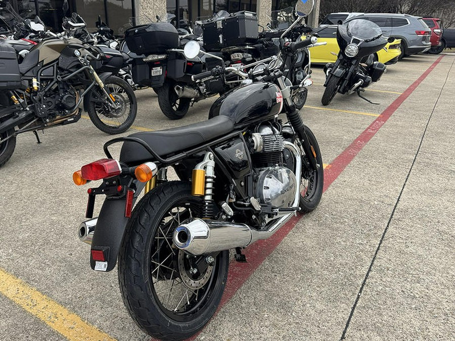 2024 Royal Enfield INT650 Black Pearl