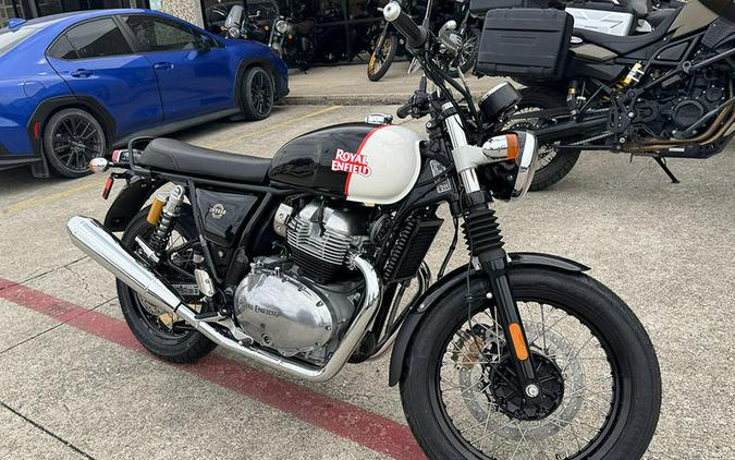 2024 Royal Enfield INT650 Black Pearl