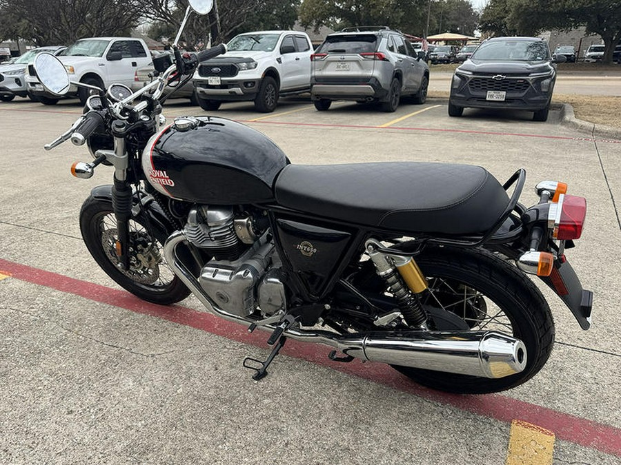 2024 Royal Enfield INT650 Black Pearl