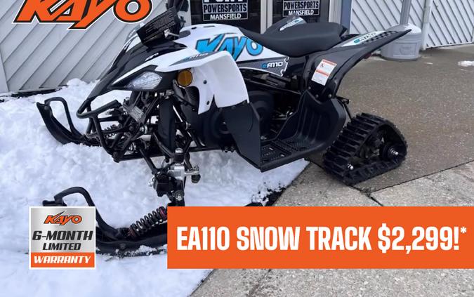 2024 Kayo EA110 Electric Youth ATV w/ Snow Track Kit!