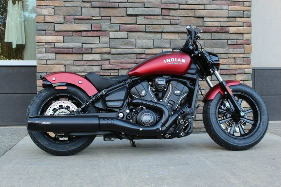 2025 Indian Scout Bobber Limited Sunset Red Smoke