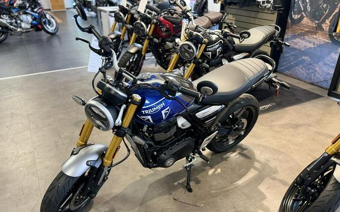 2024 Triumph Speed 400 Caspian Blue / Storm Grey