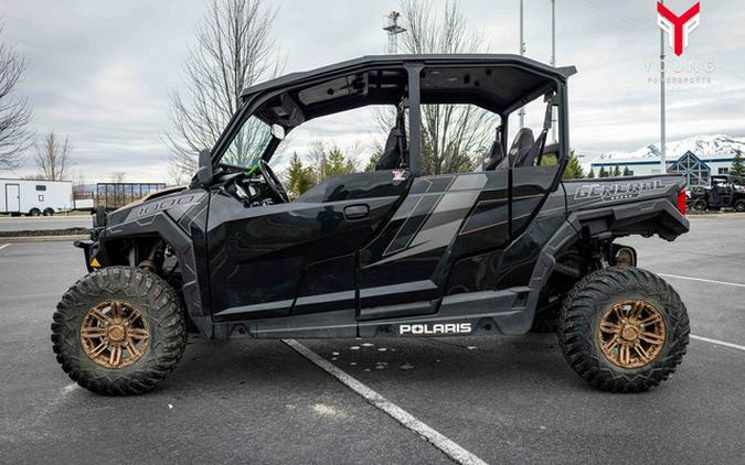 2019 Polaris General 4 1000 Ride Command Edition Black Pearl