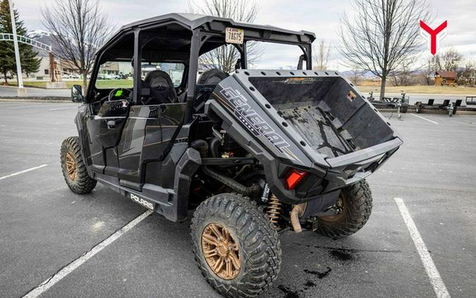 2019 Polaris General 4 1000 Ride Command Edition Black Pearl
