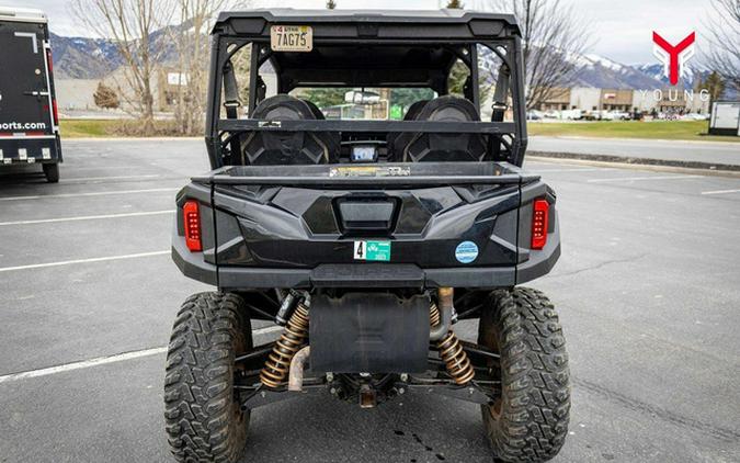 2019 Polaris General 4 1000 Ride Command Edition Black Pearl