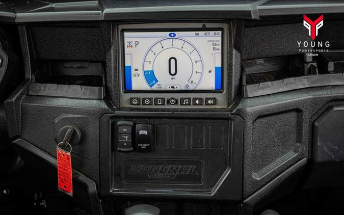 2019 Polaris General 4 1000 Ride Command Edition Black Pearl