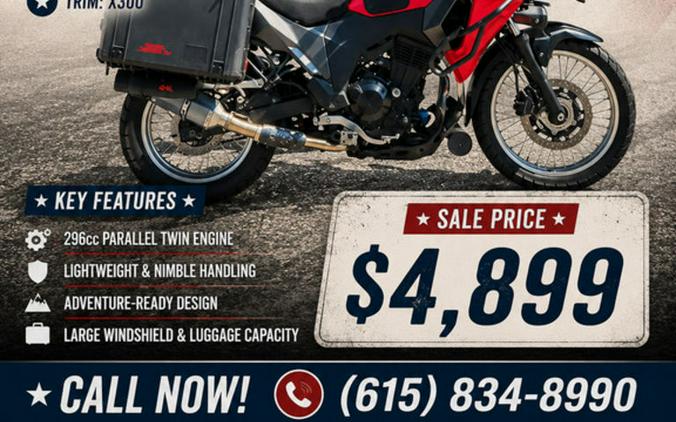 2018 Kawasaki Versys®-X 300 ABS