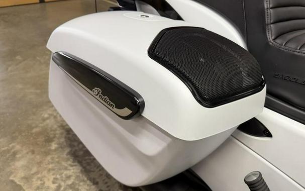 2025 Indian Motorcycle® Chieftain® PowerPlus Dark Horse® 112 w/PowerBand Ghost White Metallic Smoke