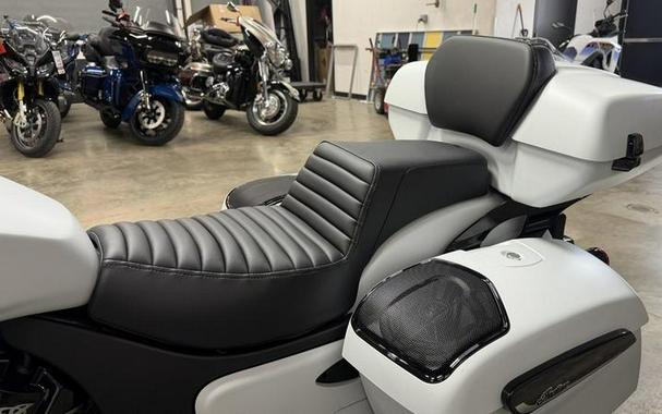 2025 Indian Motorcycle® Chieftain® PowerPlus Dark Horse® 112 w/PowerBand Ghost White Metallic Smoke