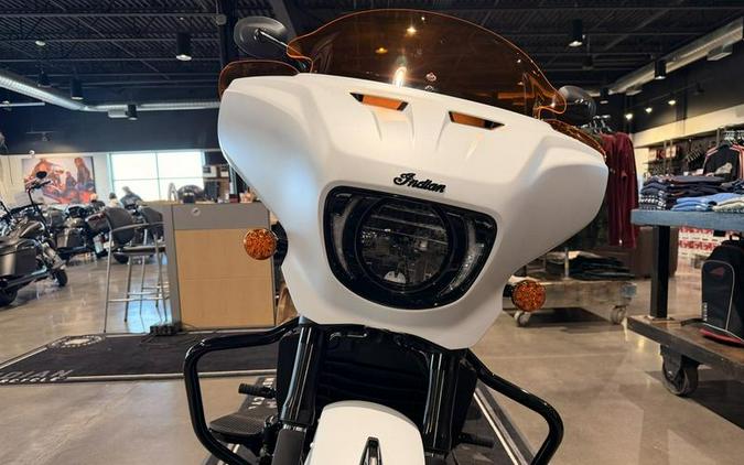 2025 Indian Motorcycle® Chieftain® PowerPlus Dark Horse® 112 w/PowerBand Ghost White Metallic Smoke