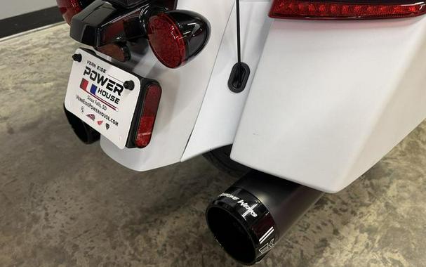 2025 Indian Motorcycle® Chieftain® PowerPlus Dark Horse® 112 w/PowerBand Ghost White Metallic Smoke