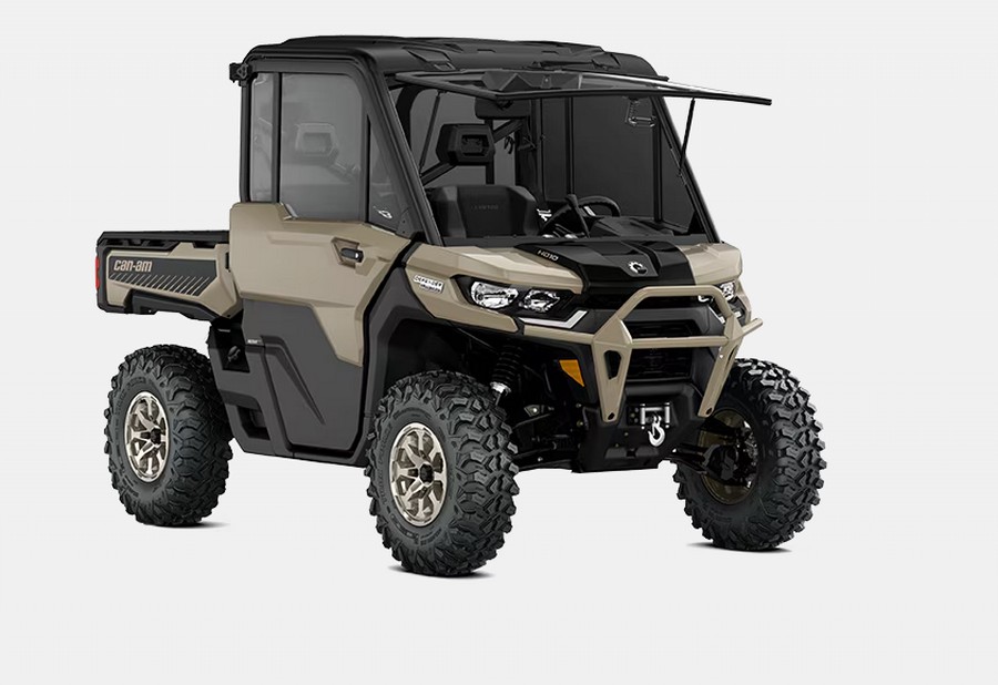 2025 Can-Am Defender Limited HD10 Desert Tan / Stealth Black