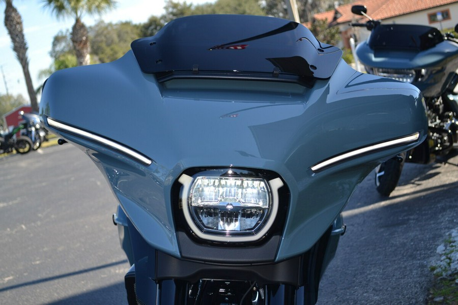 2024 Harley-Davidson Street Glide® Sharkskin Blue - Black Finish - FLHX