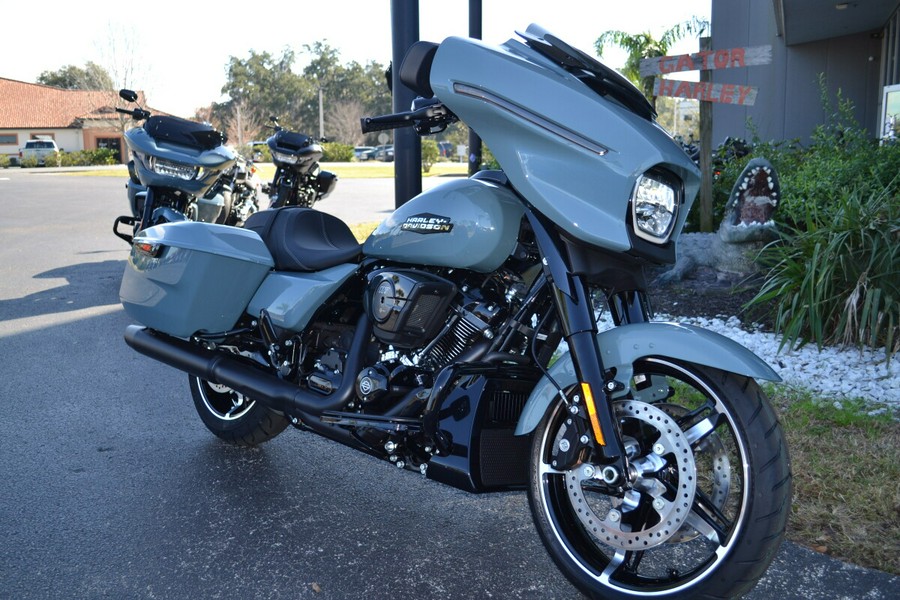 2024 Harley-Davidson Street Glide® Sharkskin Blue - Black Finish - FLHX