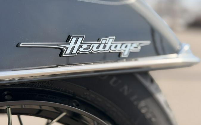 2026 Harley-Davidson® Heritage Classic FLHC Vivid Black Laced Wheels