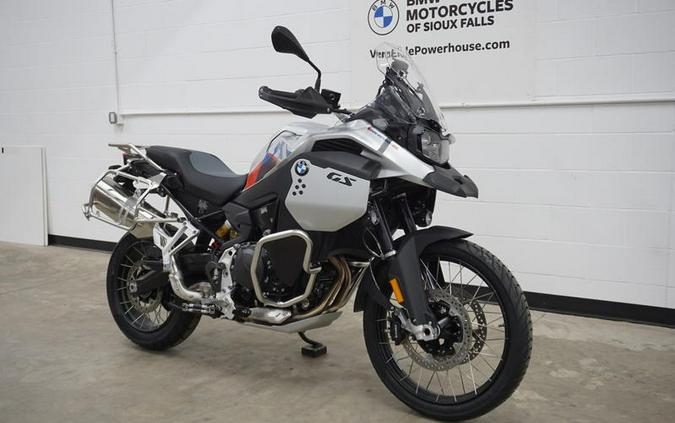 2024 BMW F 900 GS Adventure White Aluminum Metal Matte