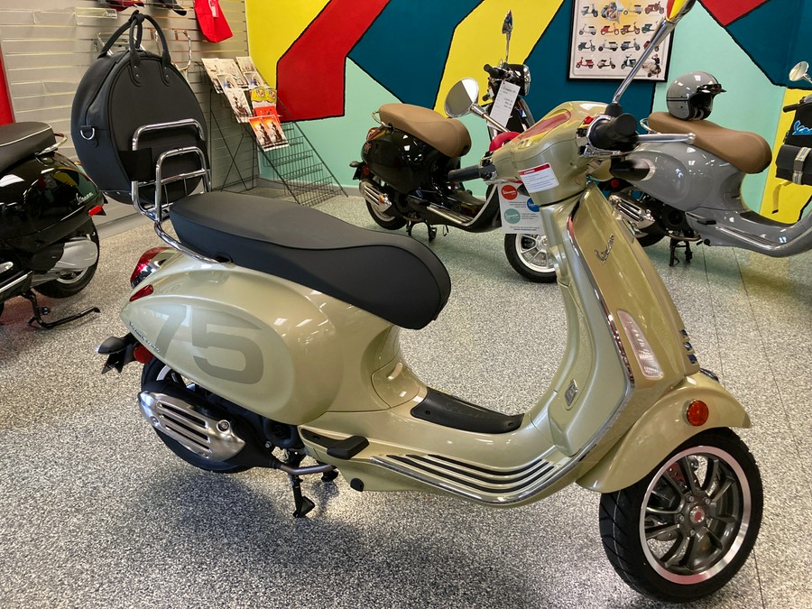 2021 Vespa Primavera 50 75th Anniversary