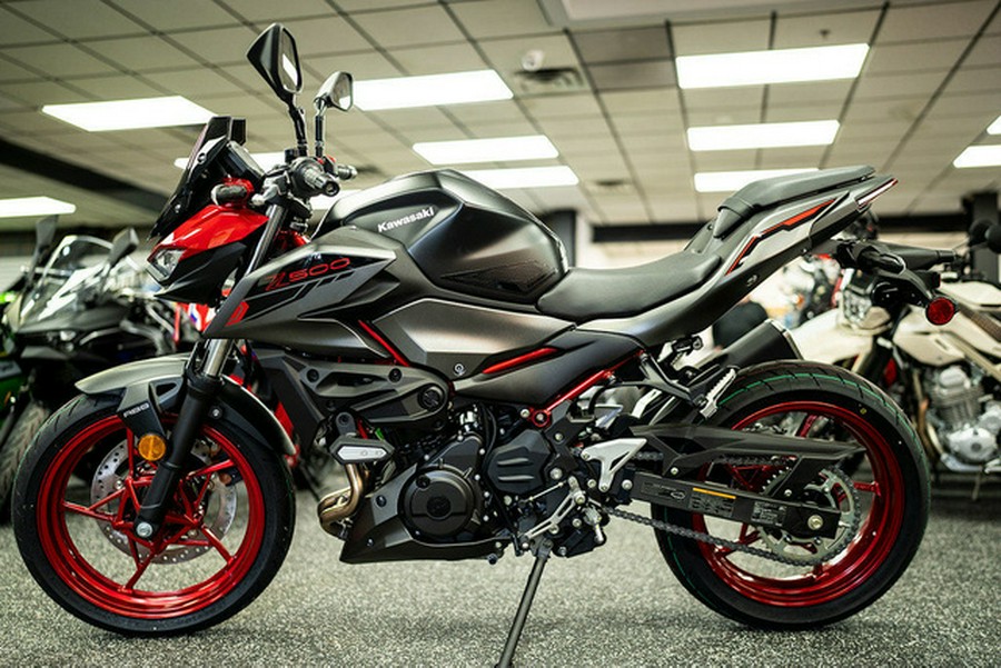 2025 Kawasaki Z500 SE ABS