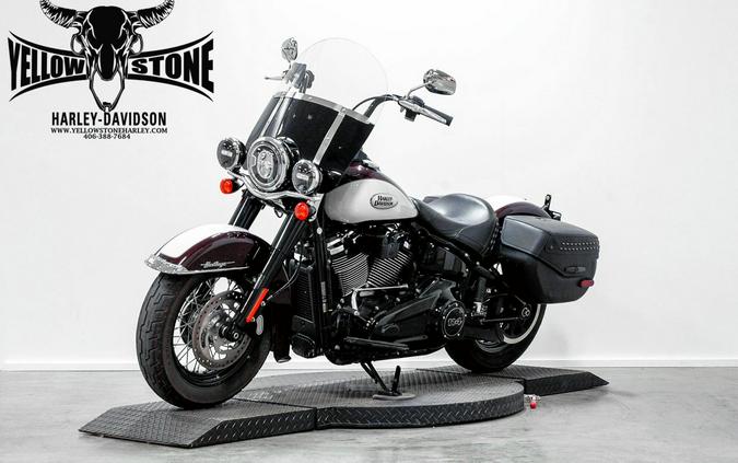2021 Harley-Davidson® Heritage Classic 114 Midnight Crimson & Stone Washed White Pearl