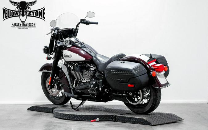 2021 Harley-Davidson® Heritage Classic 114 Midnight Crimson & Stone Washed White Pearl
