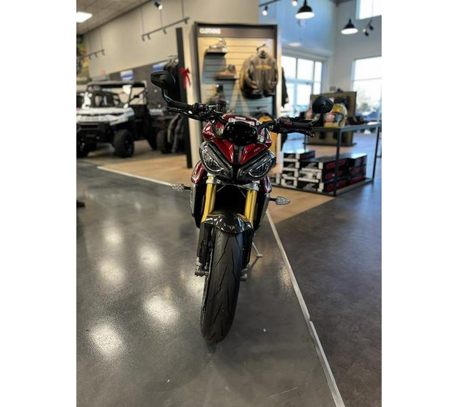 2024 Triumph Speed Triple 1200 RS Carnival Red