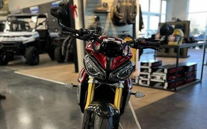 2024 Triumph Speed Triple 1200 RS Carnival Red