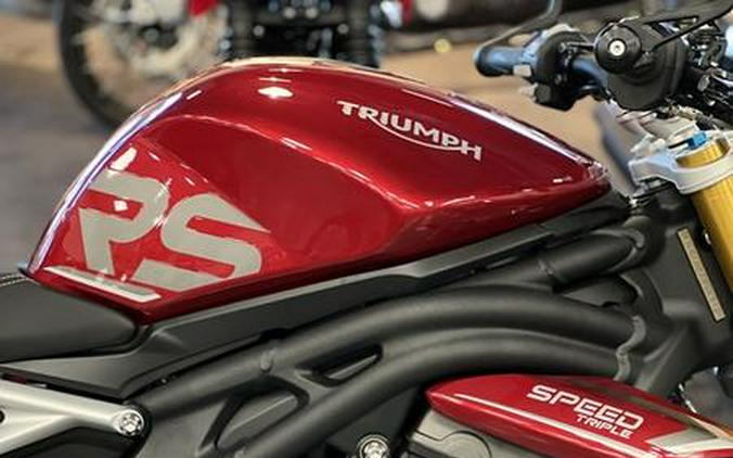 2024 Triumph Speed Triple 1200 RS Carnival Red